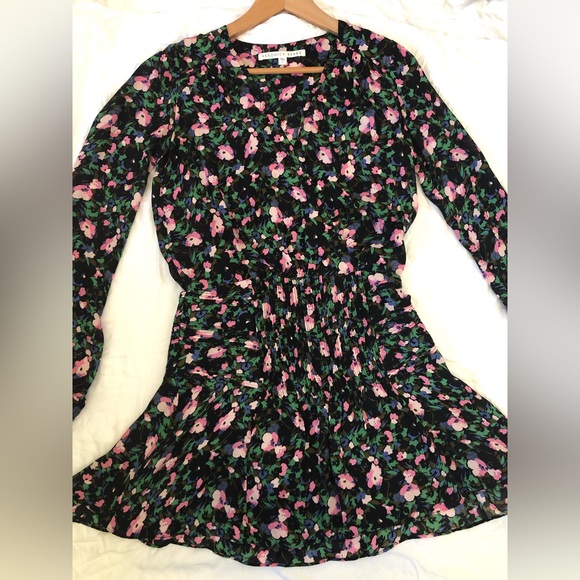 Veronica Beard floral silk mini dress - Picture 6 of 9